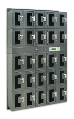 47: SAM Locker System with Lexan Doors